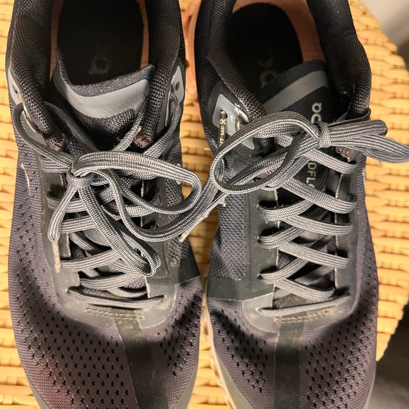 ON Women's Cloudflow 3.0 Running Shoes, Rock / Rose - Picture 8 of 14